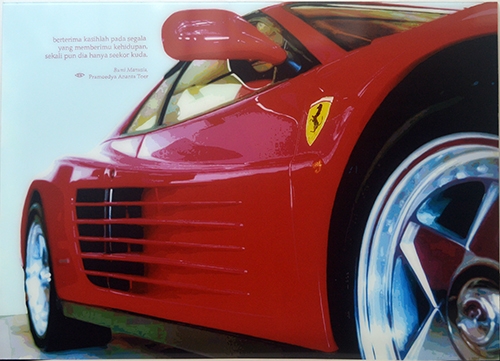 Hasil Karya "Kuda Ferrari"